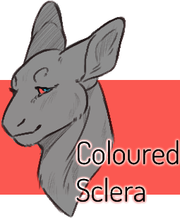 Colored Sclera